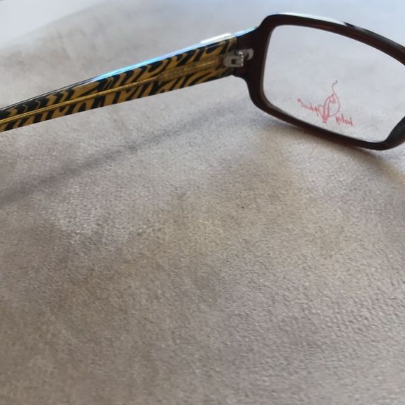 COPY - BABY PHAT TIGER STRIPE NEW 53-16-135 EYEGLASS FRAMES DESIGNER LADIES BRO… - Picture 5 of 7